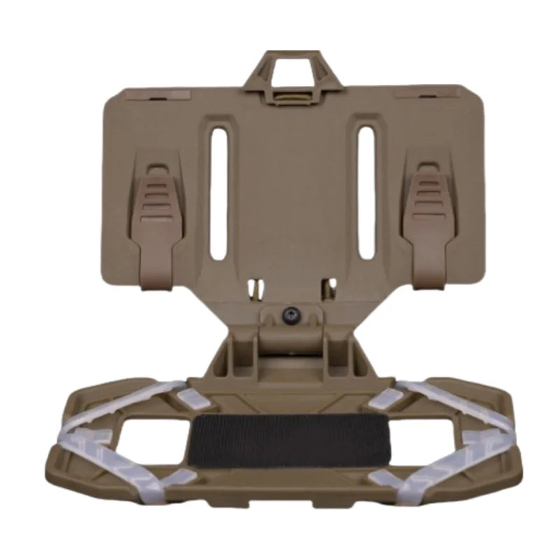 Ultralight MOLLE Navigation Panel - Foldable Front Mount for Maps & Smartphones (Field-Ready)