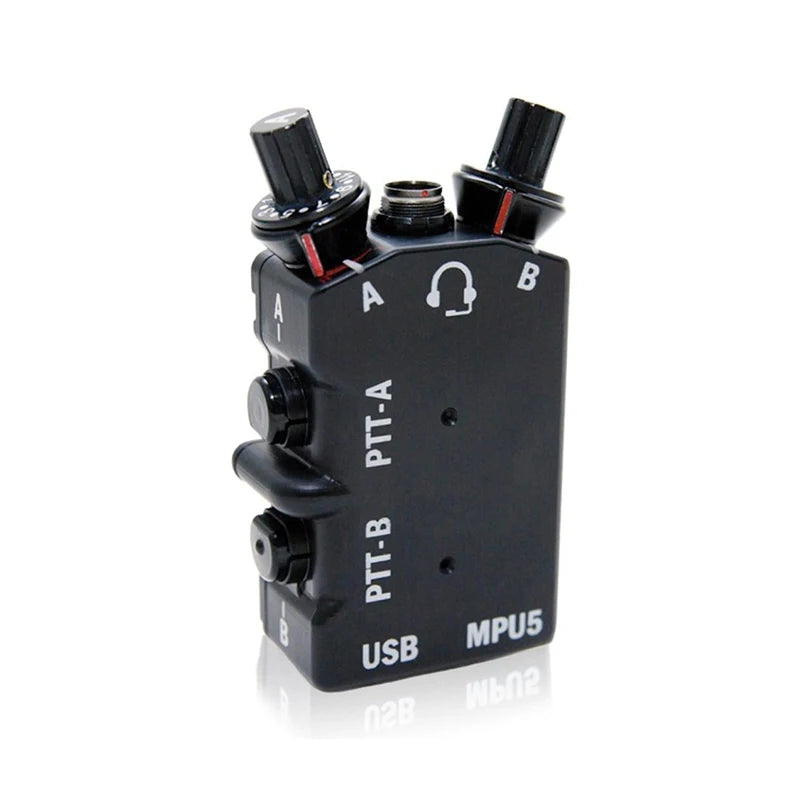 New Tactical MPU5 Standard Metal Dual PTT Single and Dual-Channel Function CNC Metal Radio PTT for AMP Headset C3 Headset