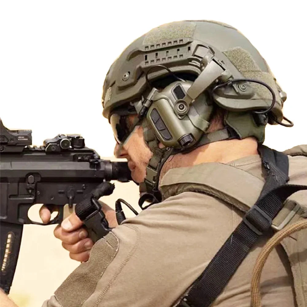 M16C Tactical Shooting Hunting Headset ARC Helmet Rails Adapter Attachment Kit for M31 / M32 / M32H / M31H Headset