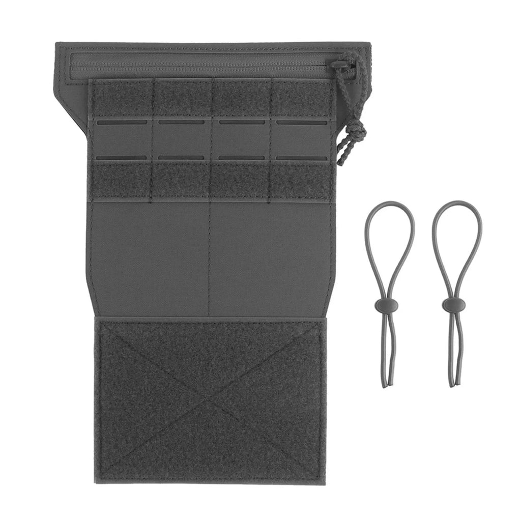 Tactic Chest Rig Reusable Tactic Chest Armor Management Panel Hunting Vest Panels for Diary Card Battery Utility Storage Pouches
