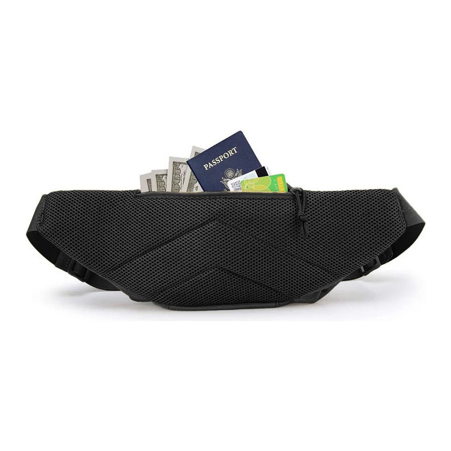 Outdoor Mountaineering Leisure Waist Bag Running Sports Multi functional Bag Cycling Bag Multi functional Tool Shoulder Training