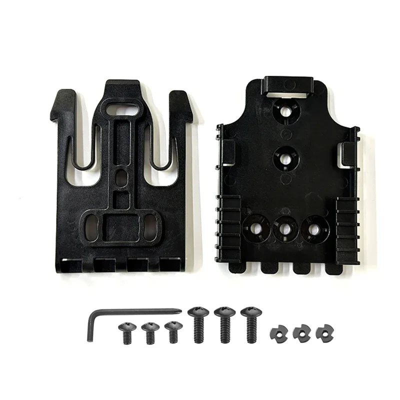 Tactical Metal Modular Pistol Holster Adapter With QLS Platform Holster Drop Leg Band Hunting Airsoft Quick Pull Draw