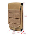 Tactical 5.5Inch Molle Cell Phone Pouch Outdoor Mobile Phone Pouch Waist Tool Pack Hunting Accessories Bag Holder