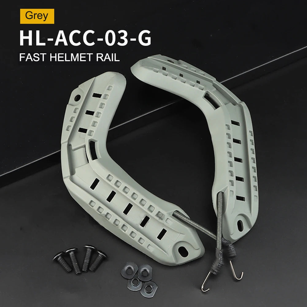 1 Pair Helmet Side Guide Rails Professional ARC Guide Rail Adapter Military Equipment for Fast Helmet Hunting Accessories