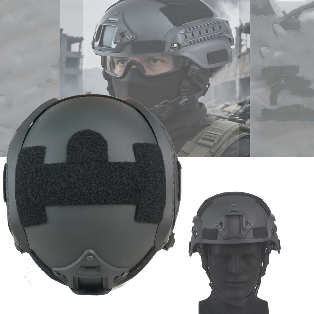 BOOIU Tactical Helmet MICH2000 ABS MH High Cut 53-55CM Airsoft Helmet Hunting Outdoor Sports CS Protect Equipment Gear