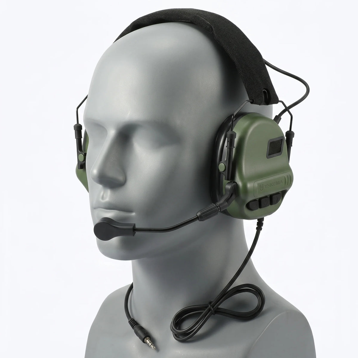 Tactical Headset Shooting Headphones Ear Protection Hunting Training Communication Headset