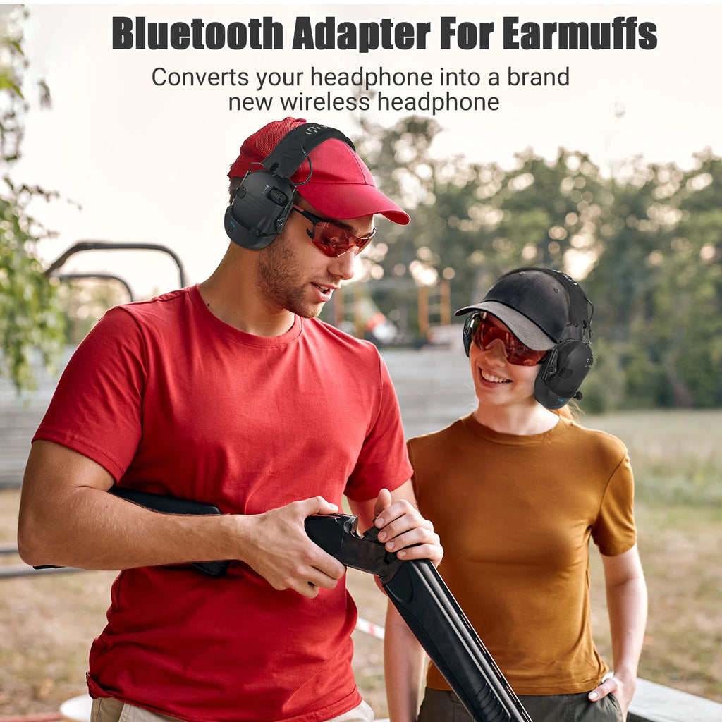 WK Bluetooth Adapter Design series Shooting Earmuffs Convert Wire Headphone to Wireless One for Hunting