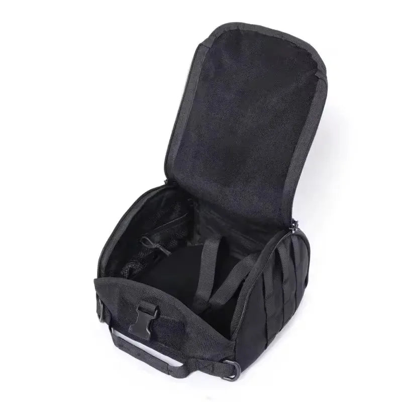 Durable Tactical Helmet Bag with Molle System for Hunting, Combat, and Outdoor Activities
