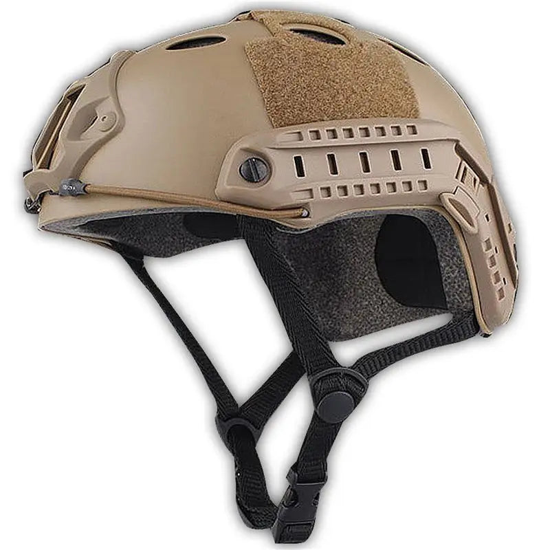 N82R 3X Army Style SWAT Combat PJ Type Fast Helmet For CQB Shooting Airsoft