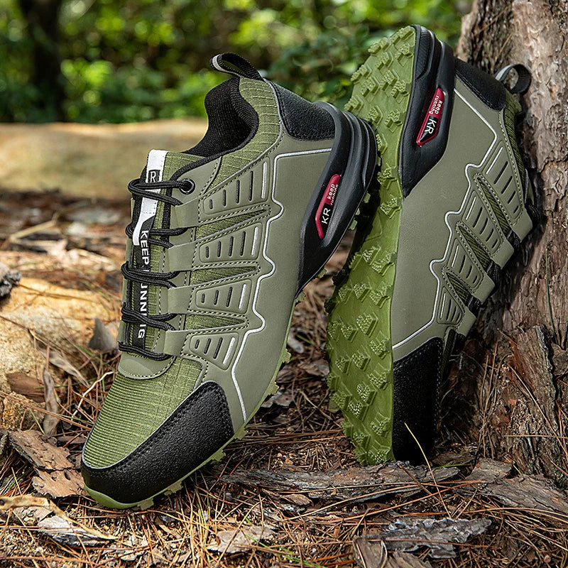 Men's Hiking Shoes,Outdoor Mountain Sports Shoes,Non-slip,Breathable and wear-Resistant,Women's large Size Hunting Tactical Shoe