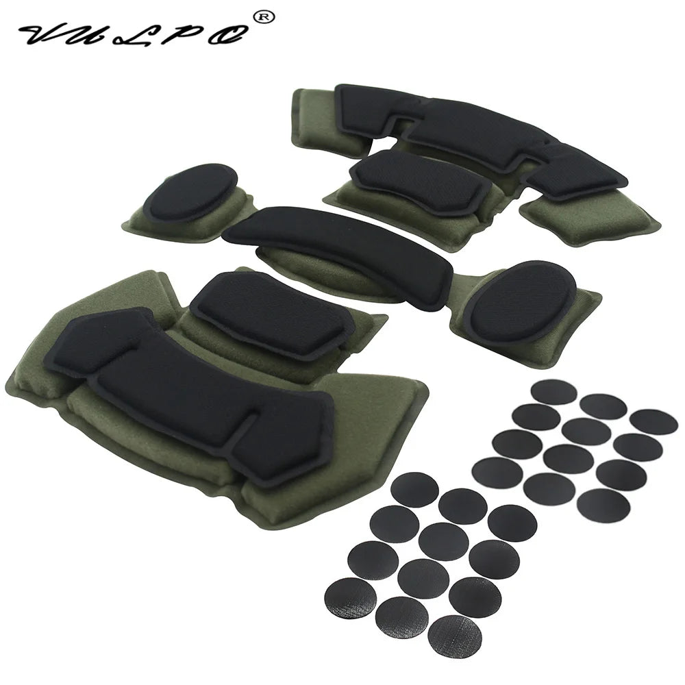 VULPO Tactical Helmet Gen2 Protective Pad Memory Foam Pad Internal Cushion For Wendy Fast MICH ACH EX Helmets