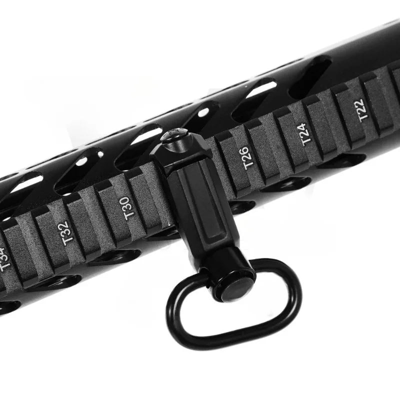 QD Sling Swivel Attachments 45 Degree Low Profile Picatinny Rail Mount