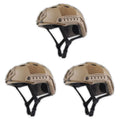 N82R 3X Army Style SWAT Combat PJ Type Fast Helmet For CQB Shooting Airsoft