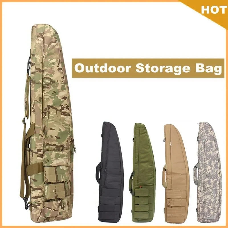Tactical Gun Storage Bag Outdoor Shooting Hunting Protection Shoulder Pad Case Long Gun Suitcase 70cm/98cm/118cm