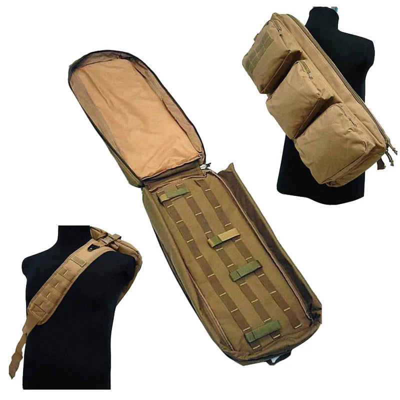 60CM Hunting Equipment Tactical Gun Bag Outdoor Sport Backpack Climbing Hiking Travelling Protective Bag