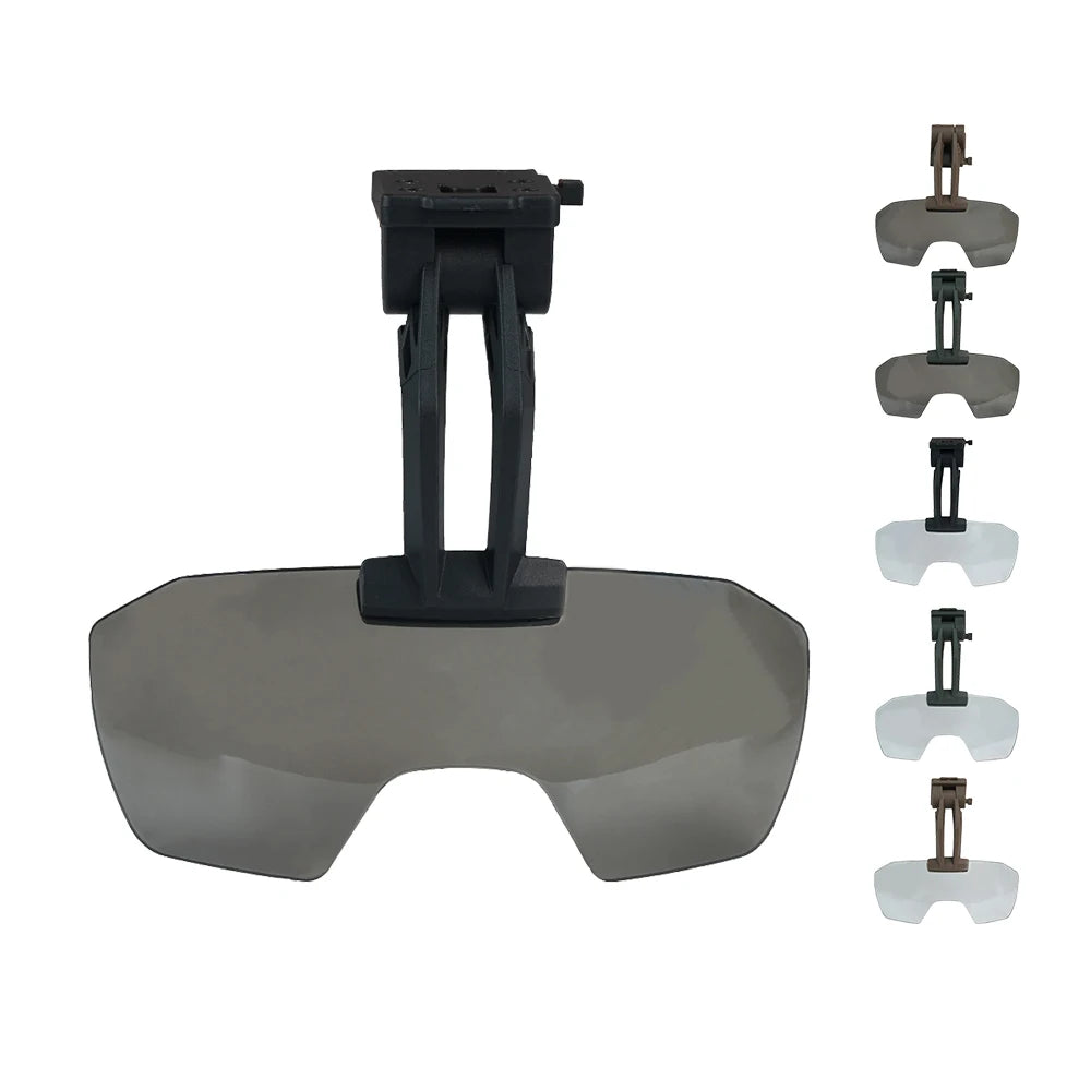 BOOIU Lovisun Frameless Goggles for Paintball Helmets & Outdoor Sports