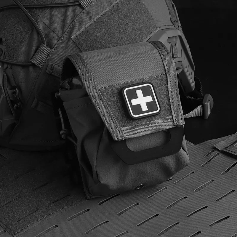 Compact First Aid Organizer | Small Emergency Essentials Pouch | Waterproof EDC Carry Bag for Outdoor