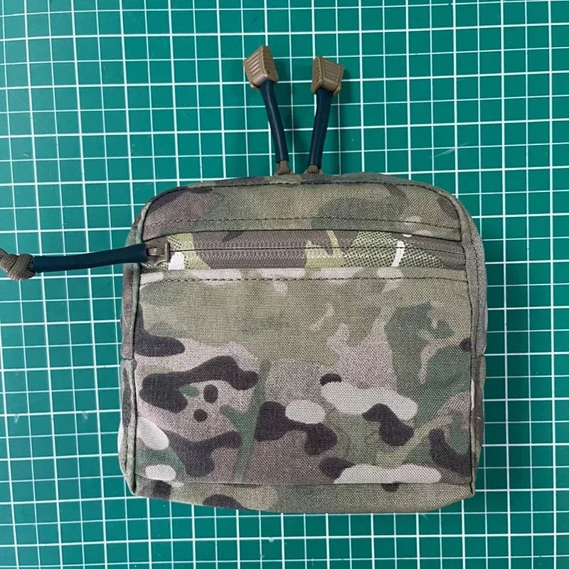 Tactical GP MOLLE Pouch Multicam Airsoft EDC Small Square Dump Pouch Outdoor Sundry Storage Waist Bag