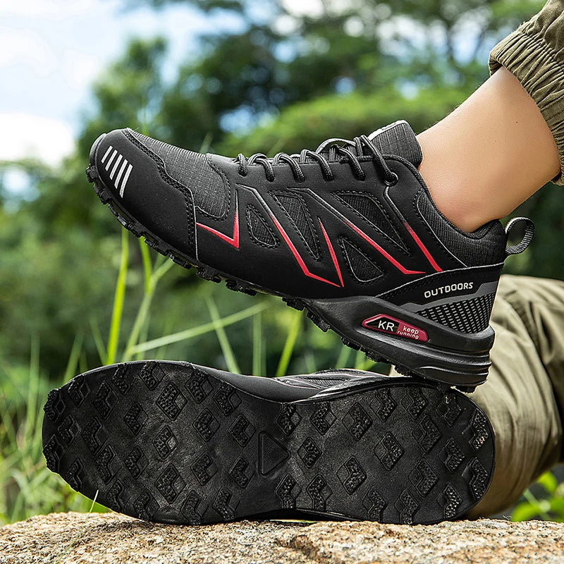 Anti-Slip & Wear-Resistant Hiking Boots for Mountaineering, Camping & Cycling – Top Durable Lightweight Outdoor Shoes for Men