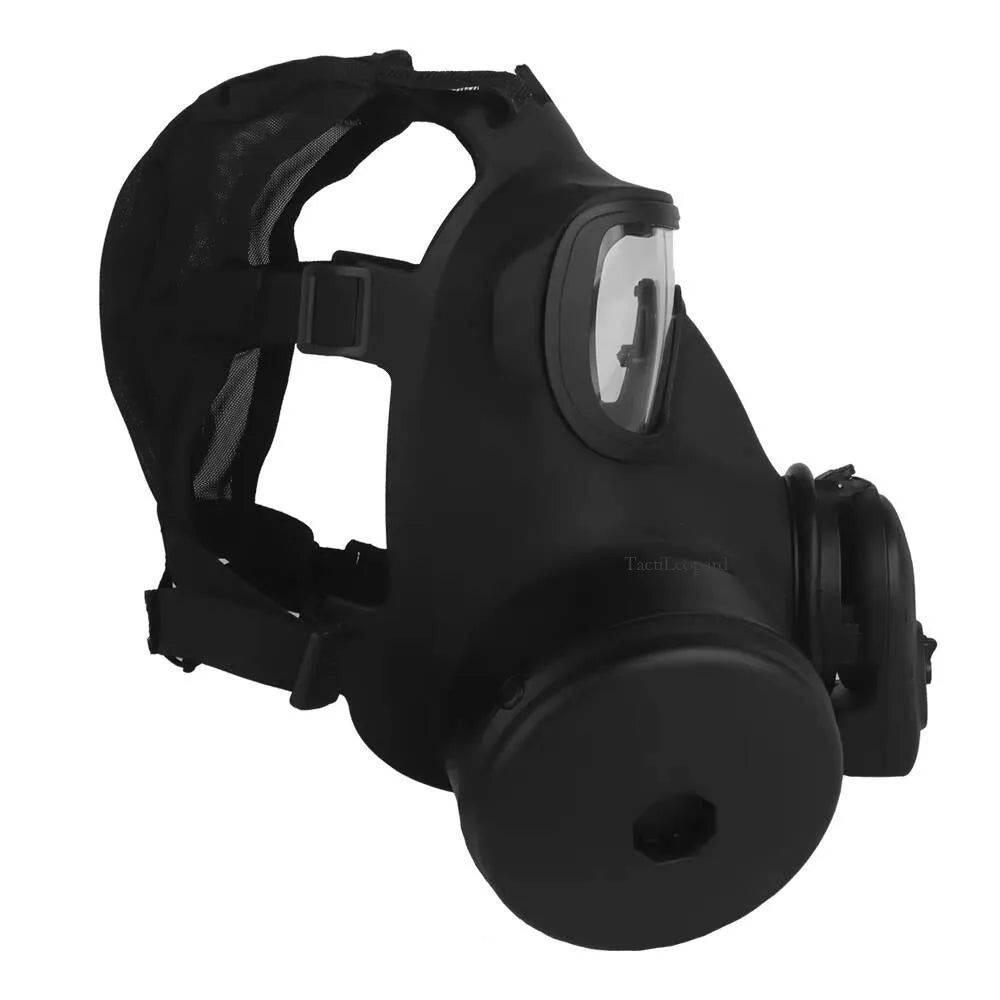 Non-Functional FM-53 Gas Mask simulation Model with Microphone & Heat Dissipation, Dummy Tactical Mask CS Cosplay Game Hunting