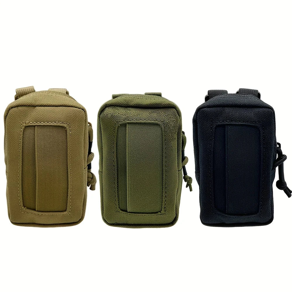 Duty Nylon Disposable Glove Pouch with Zipper Closure  Tactical  Hunting Glove Case Suitable for First Aid Outdoor Activities