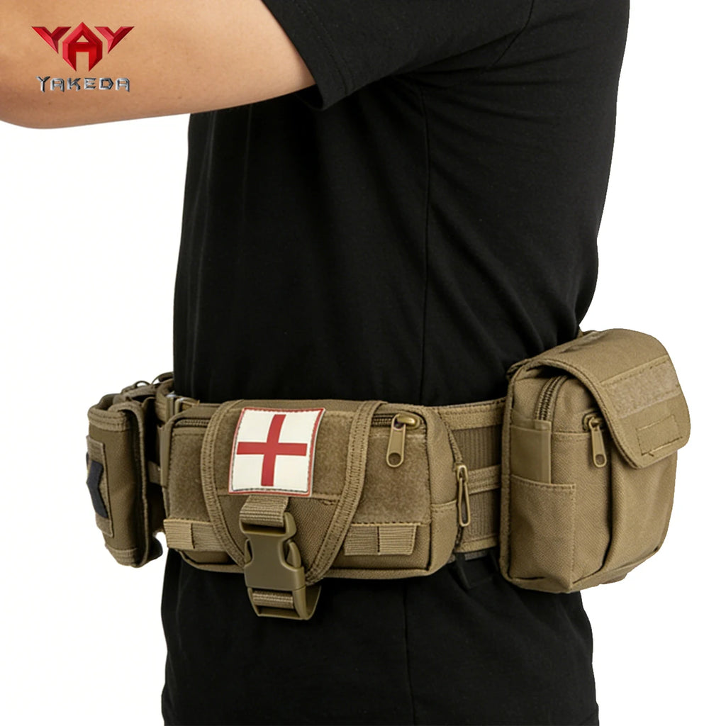 YAKEDA  Multi functional waist seal+accessory bag combination with quick detachable buckle, convenient for quick wearing/removal