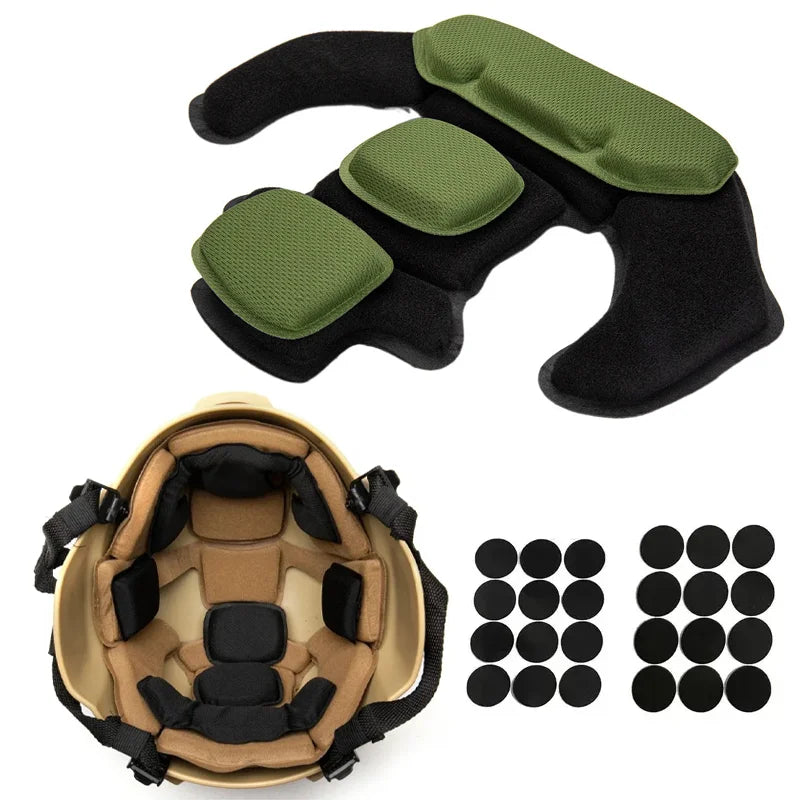 Tactical Wendy Helmet Adjustable Suspension System Fast  Helmet Protective Pads Gen4 Memory Spongy Foam Pad Helmet Accessory