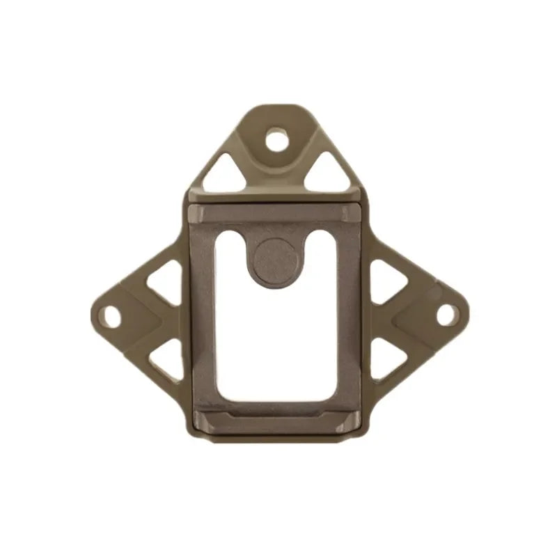 Tactical Helmet Mount Adapter for GoPro Action Camera Compatible with FAST AF Wendy Metal Dried Cuttlefish Helmet Base