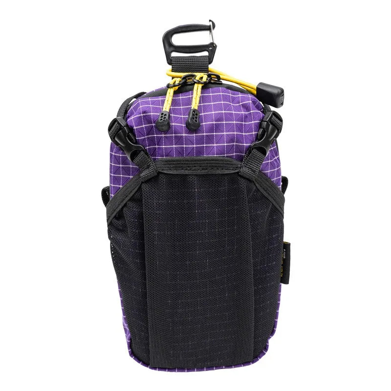 UHMWPE Outdoor Backpack Extension Pouch Phone Water Bottle Holder MOLLE Attach Bag with Extra Shoulder Strap for Hiking Trekking