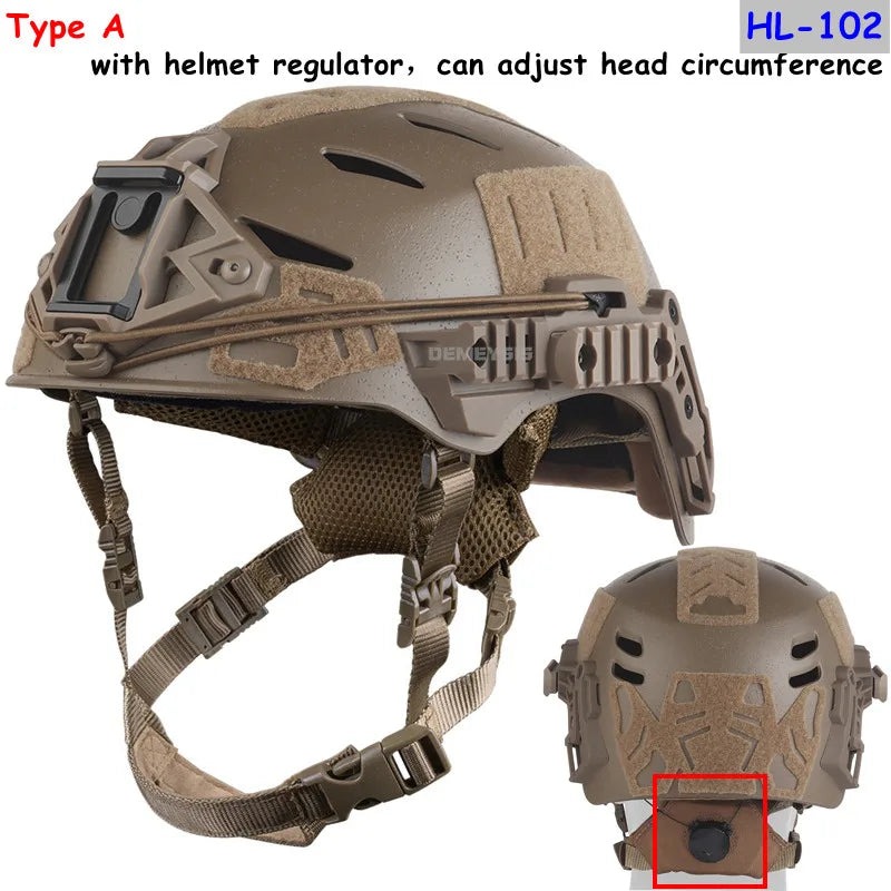 Upgrade Airsoft Helmet Wendy3.0 Style Lightweight Tactical FAST Helmets System W/ Suspension Systems Rails