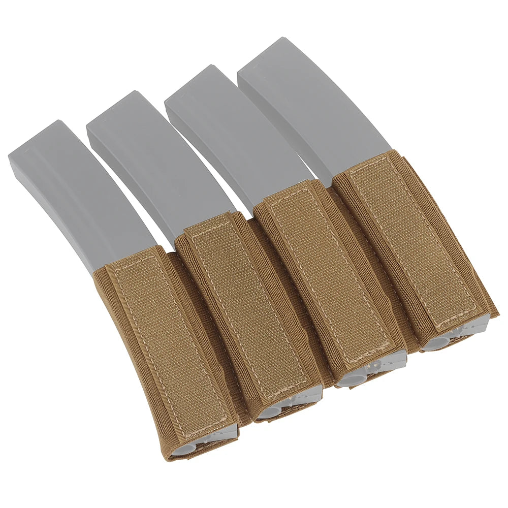 Outdoor MK4 chest hanging inner liner, 4-pack magazine bag, two sizes, suitable for MP5 respectively, MP7