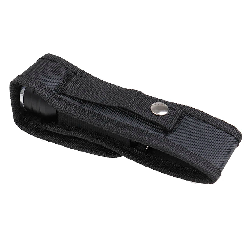 Hot Sale Nylon Waist Belt Hunting Bags Tactical 360 Degrees Rotatable Flashlight Pouch Outdoor Hunting Camping Hiking Multitool