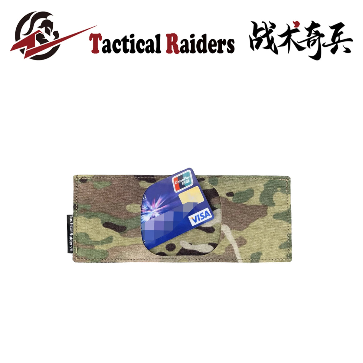 【Tactical Raiders】PO-006 FERRO Style Commuter Card Holder and Wallet Tactical ID Card Holder, Card Case, ID Pouch