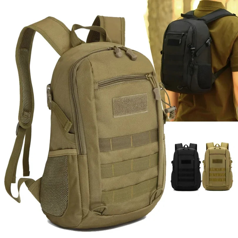 20L Mini Tactical Backpack Travel Outdoor Small Hiking Fishing Hunting Bag Climbing Women Men Rucksack Daypack Camping Bag