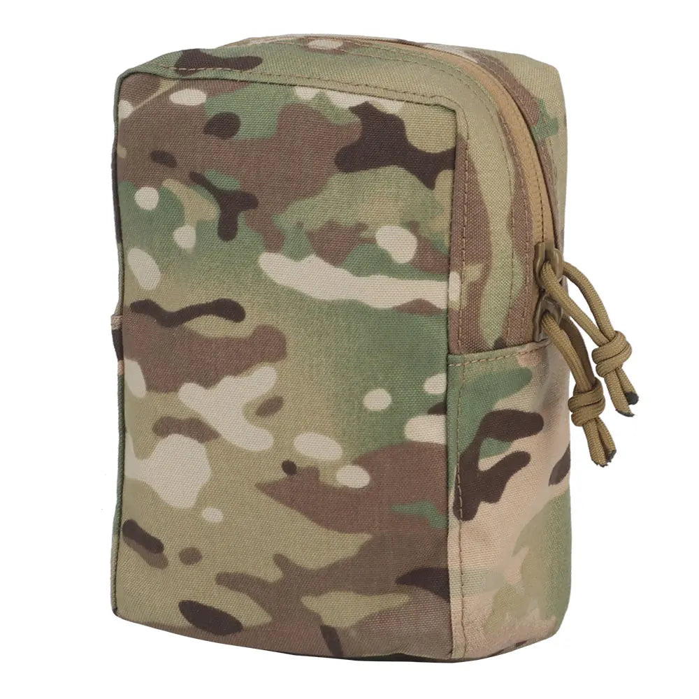 Nylon GP Pouch with Drainage Hole Lightweight MOLLE Pack Equipment Accessory for Hunting Outdoor Use