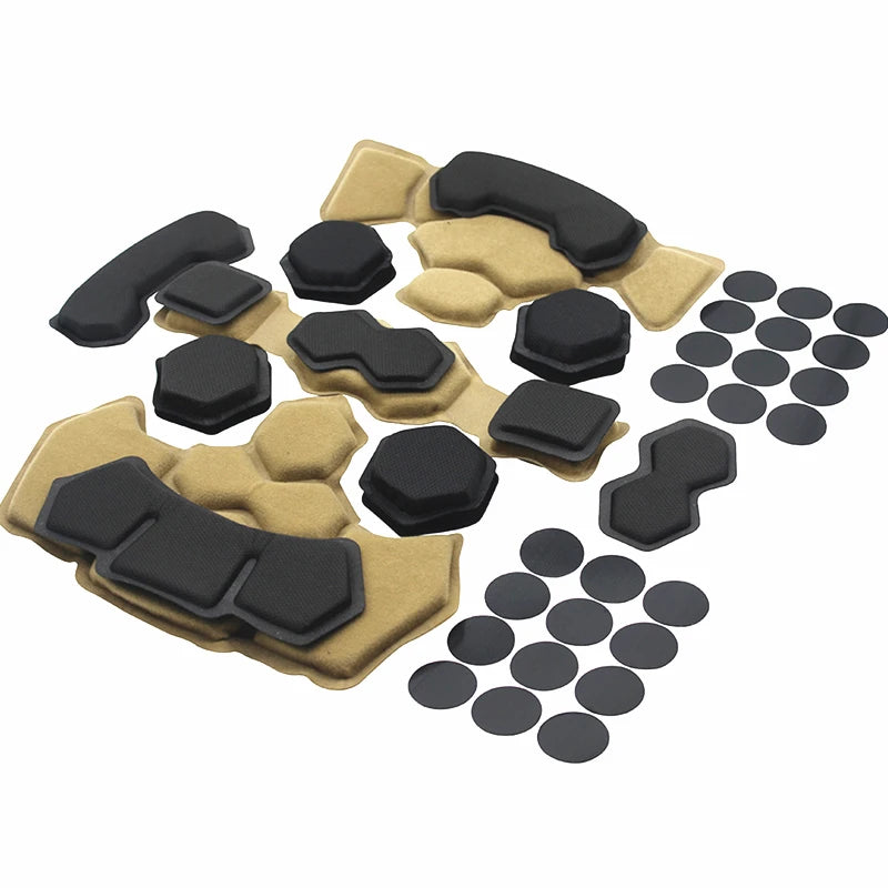 NEW Tactical Helmet Gen4/5 Memory Foam Pad Airsoft Paintball Helmet Protective Pads Internal Mat For Wendy Fast MICH ACH Helmet