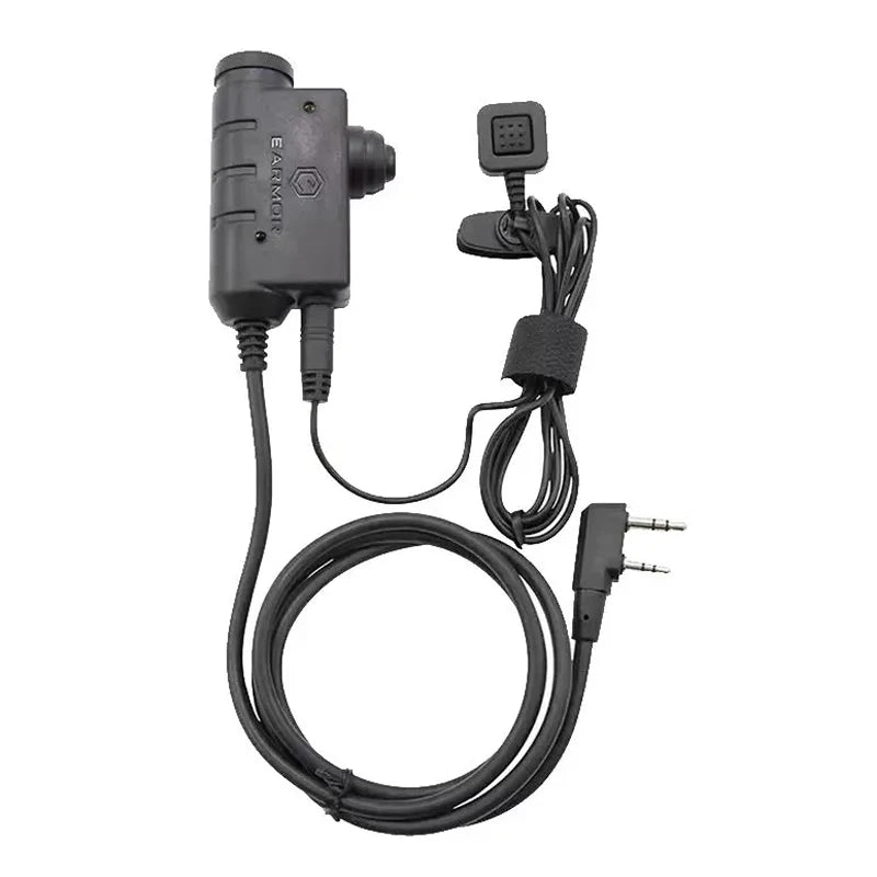 Tactical U94 PTT Adapter Airsoft Tactical Headset KENWOOD,ICOM Plug Tactical Headset Accessory