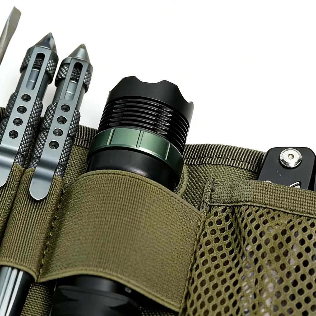 Modular Hook Loop Panel EDC Organizer Utility EDC Tool Organizer Board Hunting Accessories Equipment Inner Separation Pouch