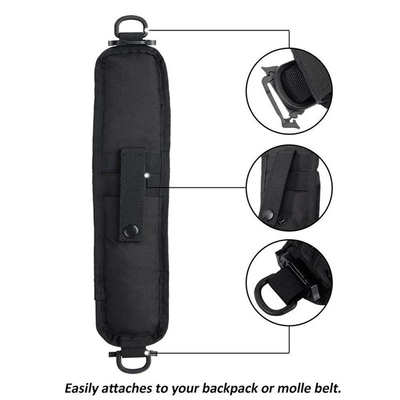 Hiking Backpack Shoulder Strap Bag Accessory Pouch Molle EDC Tool Pockets Outdoor Sport Hunting Small Compact Pouchs