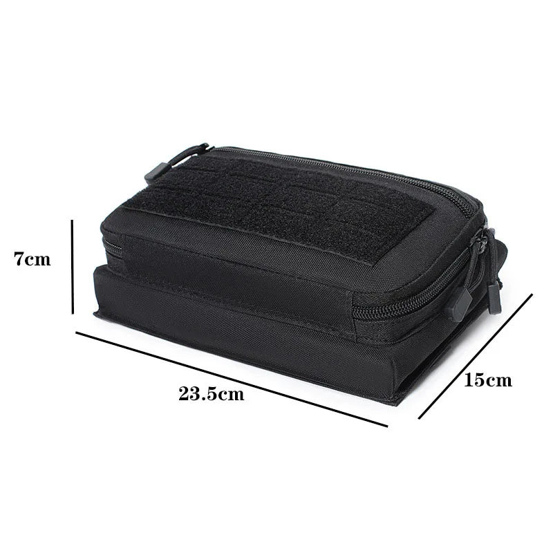 Tactical Magazine Pouch, Triple 5.56/7.62 Cartridge Holder Molle Accessory Bag for Vest, Chest Rig & EDC Gear, Hunting & Airsoft