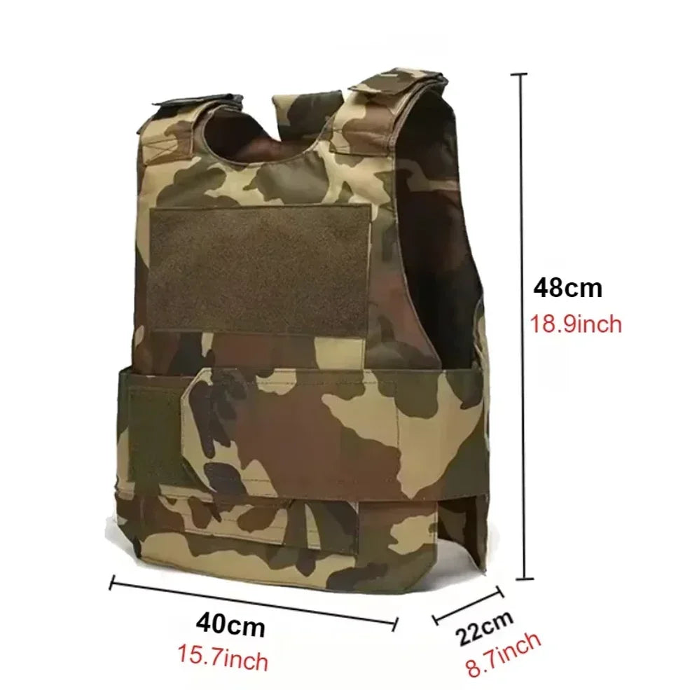 2026 Tactical Vest Multi functional Armor Tactical Carrier Vest CP Camo  Tactical Airsoft Vest Outdoor Climb Hunting Vests