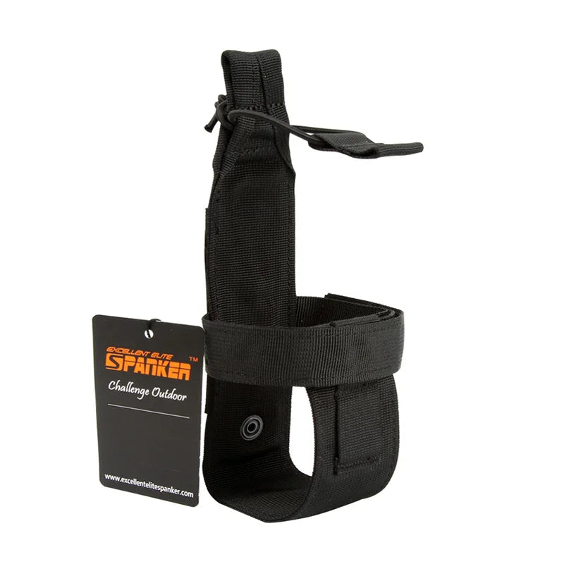 EXCELLENT ELITE SPANKER Outdoor Tactics Portable Belt Bottle Holder Bottle Carrier for Running Cycling Hiking Can Adjust Size