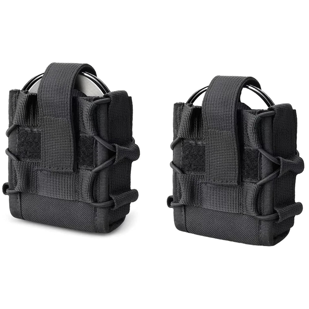 Tactical Handcuffs, Holder Bag, Open Top, Universal Handcuffs Box, Shackles, Gun Holster, Waist Bag, Belt, Hunting Accessories