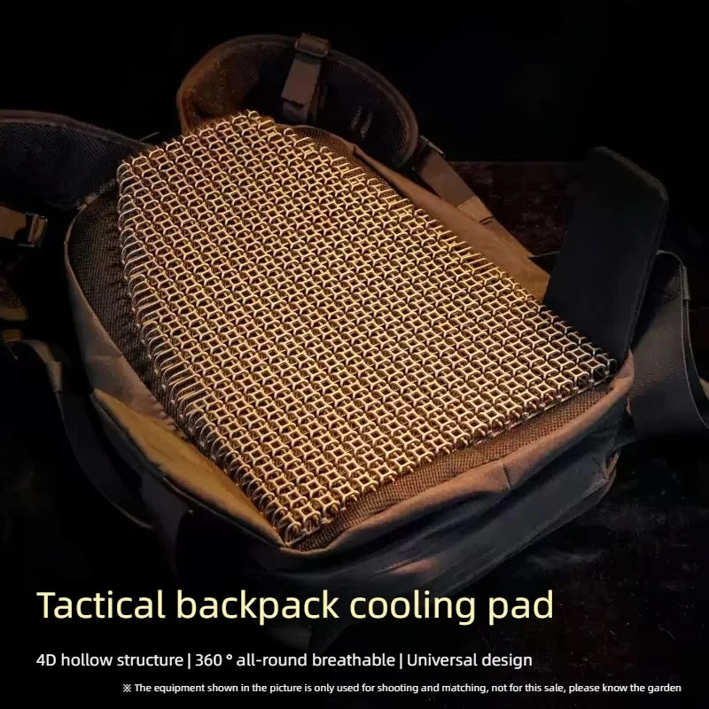 Tactical Backpack 3D Liner Pad: Lightweight, Breathable, Sweat-Wicking, Cuttable, Multi-Functional Heat Dissipation & Cushioning