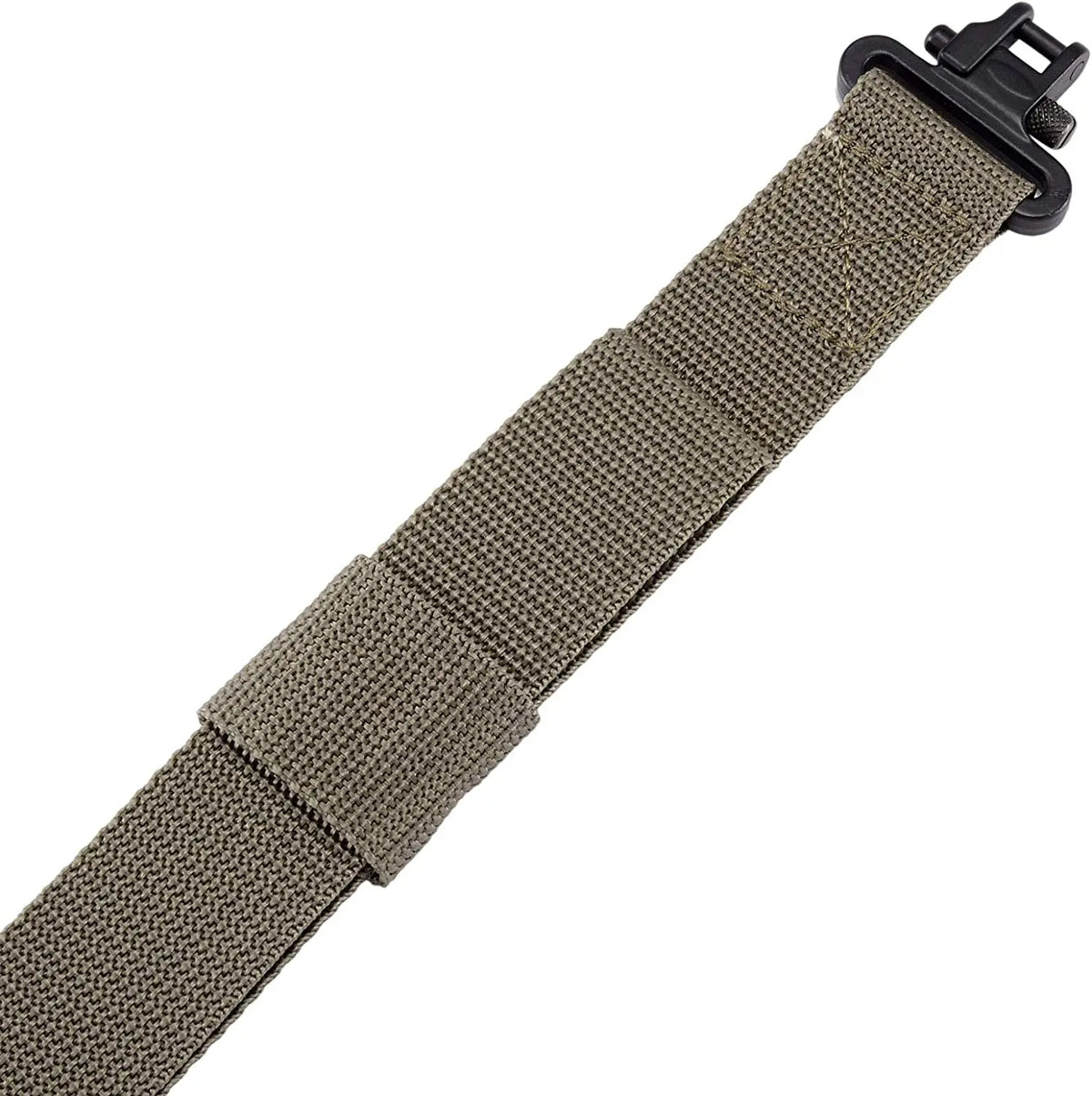 Two Point Rifle Gun Sling With Swivels Durable Shoulder Padded Strap Length Adjuster Khaki Camo Style Tactical Hunting Accessory