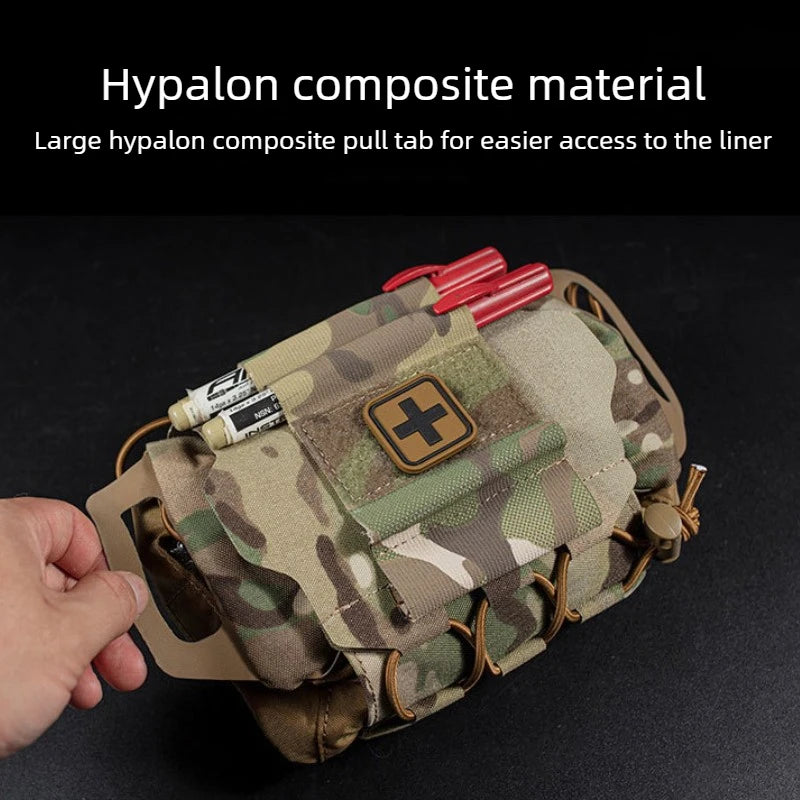 IFAK Medical Pouch MOLLE Rapid Deployment First-aid Kit Survival Outdoor Hunting Emergency Bag Camping Medical Kit