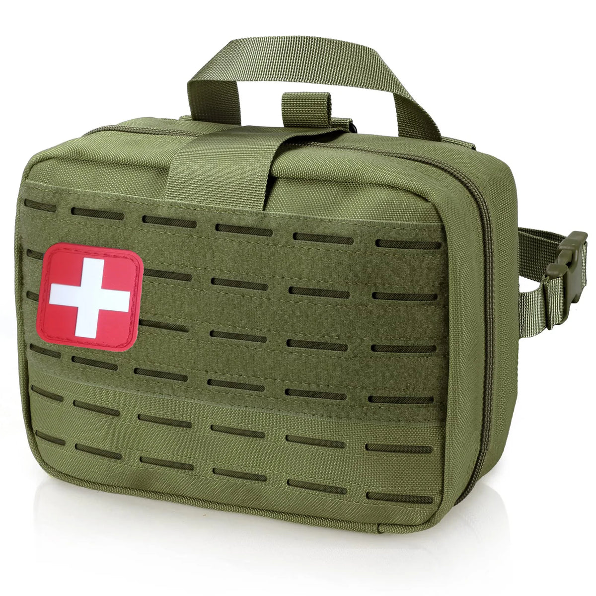 1000D Tactical Molle Medical Pouch Large Capacity IFAK Pouch with Detachable Quick Release And Headrest Mount for Outdoor Eme