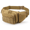 Outdoor multifunctional waist bag, large capacity, lightweight, running sports crossbody bag