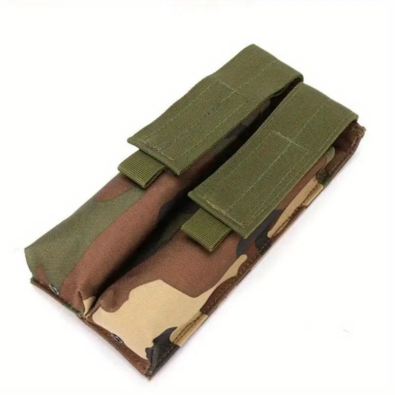 Tactical Airsoft P90 Molle Double Magazine Pouch Outdoor Utility Hunting Waist Bag UMP Dump Drop Mag Holster Pouches