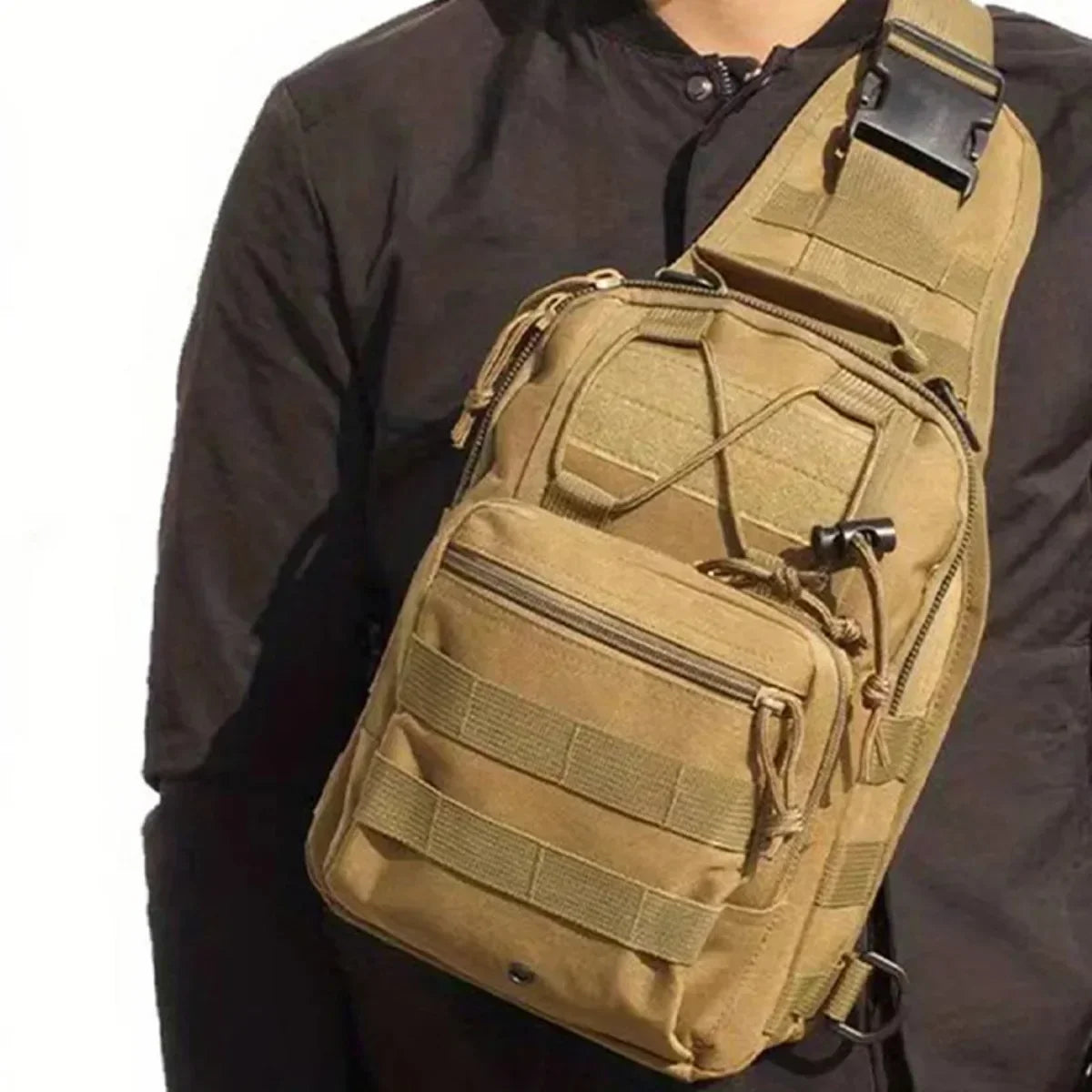Outdoor Sport Tactical Pouch Hunting Shoulder Bag For Men Women Crossbody Bags Travel Chest Bag Hiking Camping Range Bags